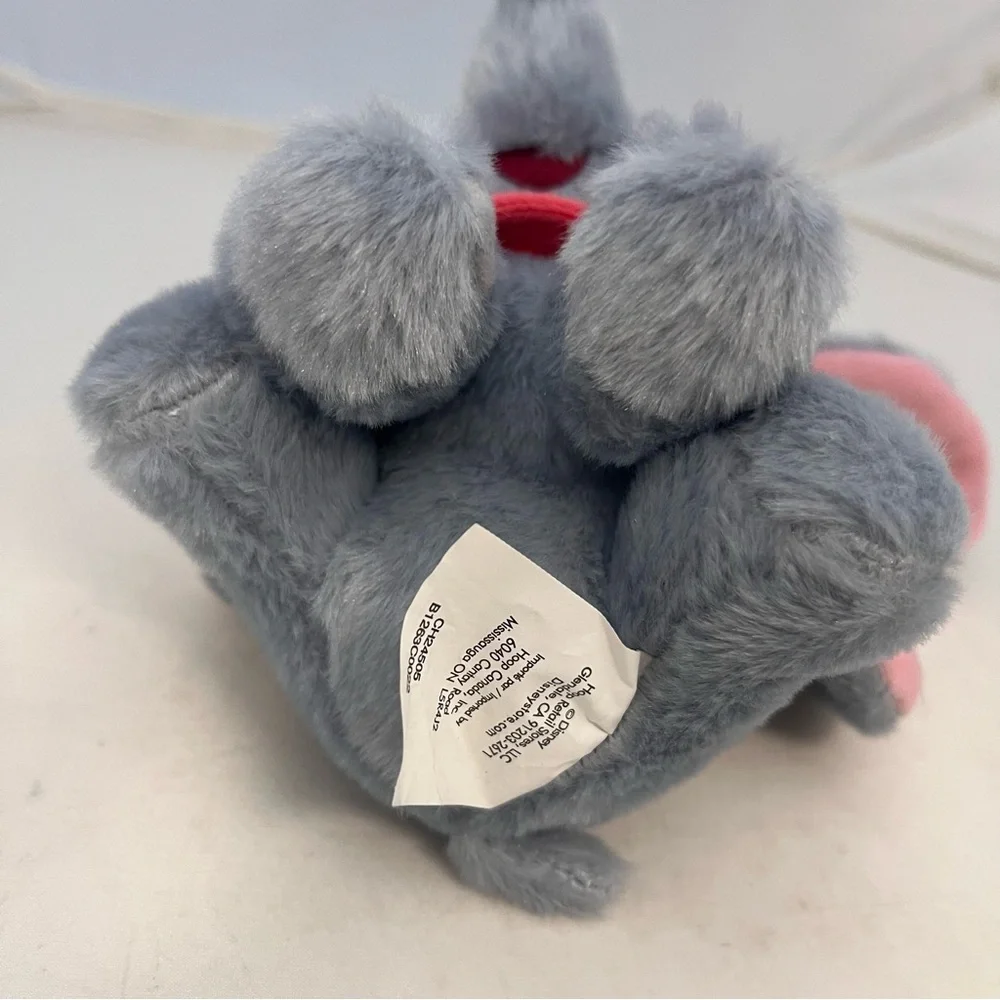 Disney Store Small Dumbo Elephant Plush Stuffed Animal Hoop Retail Store